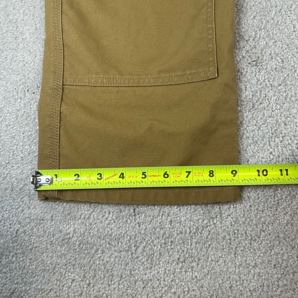 Filson Double Hunt Pants Mens 35x30 Brown 10.5oz Cotton Canvas Workwear Utility - Picture 15 of 16